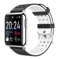 Smart Watch Color Screen, Heart Rate and Blood Pressure Smart Bracelet PPG ECG IP67 Waterproof Bluetooth Sports Bracelet Men's Watch