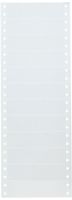 Compulabel Pinfeed Labels Fanfold Permanent Adhesive, 3 1/2" x 15/16", White (110700)