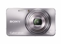 Sony Cyber-Shot DSC-W570 16.1 MP Digital Still Camera with Carl Zeiss Vario-Tessar 5x Wide-Angle Optical Zoom Lens and 2.7-inch LCD (Silver) (OLD MODEL)