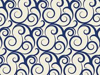 Blue Indigo Swirl Tissue Paper 240 Sheets, 20"x30", Recycled - WRAPS-P1394