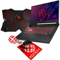 ASUS ROG Strix G GL531GU-WB74 Essential (i7-9750H, 16GB RAM, 1TB NVMe SSD, NVIDIA GTX1660Ti 6GB, 15.6" Full HD 120Hz 3ms, Windows 10) Gaming Laptop