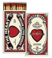 HomArt Matches - The Heart (Set of 12)