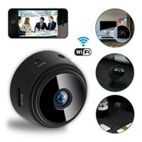 Womdee Mini WiFi Camera, Magnetic Wireless Spy Hidden HD 1080P Camera, Indoor Home Security Camera with Stand, Smart Motion Detection, Instant Push Notifications Night Vision Camera for iPhone Android
