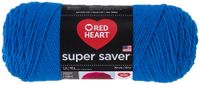 RED HEART E300.0886 Super Saver Yarn, Blue