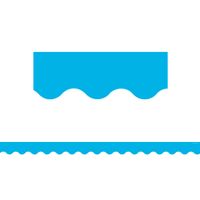 Teacher Created Resources Aqua Scalloped Border Trim (5703)