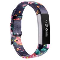 Henoda Replacemnt Leather Bands Compatible with Fitbit Alta/Fitbit Alta HR, Classic Genuine Leather Wristband, Small Large, No Tracker