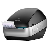 Dymo LabelWriter Wireless Label Printer with 10 bonus rolls of LW Mailing Address Labels, White, 1-1/8'' x 3-1/2'', 10 rolls of 350