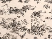 Black Toile Tissue Paper120~20"x30" Half Ream Tissue Prints (2 Unit, 120 Pack per Unit.)