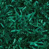 Crinkle Cut Paper Shred Filler (1/2 LB) for Gift Wrapping & Basket Filling - Forest Green | MagicWater Supply
