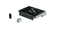 Manfrotto 2x 200PL RC2-System Quick Release Plate with 1/4"-20 Screw and 3/8" Bushing Adapter