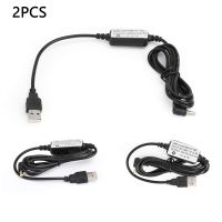 Bruce & Shark 2PCS USB Charging Power Cable USB-DC for Y-A-E-S-U VX-710 HX-470 HX-471 VXA150