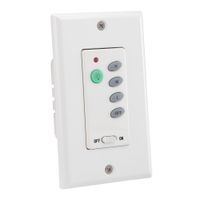 Westinghouse Lighting 7787500 Wireless Ceiling Fan and Light Wall Control