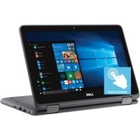 Dell Inspiron 11.6 Laptop, Dell 11 3000 11.6" HD Touchscreen 2-in-1 Premium 2019, AMD A9-9420e, 4GB DDR4, 500GB HDD, HDMI BT 4.0 WiFi USB 3.1 HD Webcam MaxxAudio Win 10
