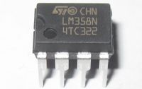 FAIRCHILD SEMICONDUCTOR LM358N IC, OP-AMP, DIP-8 (10 pieces)