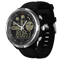 CIGOO Zeblaze Vibe 4 Hybrid Smart Watch Remote Camera 1.24-Inch FSTN Full View Display Screen Watch BT4.0 5ATM Waterproof Sports Luminous Multifunctional for iOS 7.0 / Android 4.3 and Above