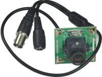 Ansice 2.5mm Lens Wide Angle Mini Spy Board Camera Pinhole Camera 600TVL CMOS CCTV Security Hidden with Bonus Power Supply