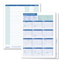ComplyRight 2019 Attendance Calendar Folder, Pack of 25