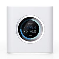 AmpliFi HD Wifi Router by Ubiquiti Labs, Seamless Whole Home Wireless Internet Coverage, HD Wifi Router with Touchscreen Display, 4 Gigabit Ethernet, 1 WAN Port, Ethernet Cable, Expandable Mesh System