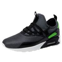 Men's Fashion Sneakers,Men's Lace-Up Sport Flat Shoes Wear Resistant Mesh Breathable Sneaker,Shoes for Men(8,Green)