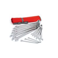 Crescent 14 Pc. 12 Point SAE Combination Wrench Set with Tool Roll - CCWS4
