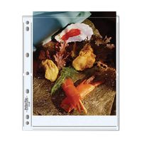Archival Photo Pages Holds Two 8 x 10" Prints, Pack of 25
