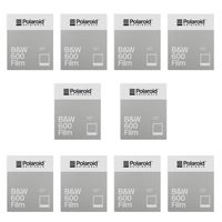 Polaroid Originals B&W 600 Instant Camera Film (8 Exposures) 10 Pack