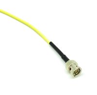 AV-Cables 3G/6G HD SDI Mini RG59 BNC Cable - Belden 1855a (15ft, Yellow)
