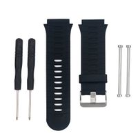 AUTRUN Band for Garmin Forerunner 920XT Watch, Silicone Wristband Replacement Watch Band for Garmin Forerunner 920XT (Black)