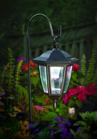 MAGGIFT Hanging Solar Lights Outdoor, Hanging Light with Shepherd Hook and Stake Light in Mixing for Pathway Garden Yard Lawn Holiday Decorations, Set of 2