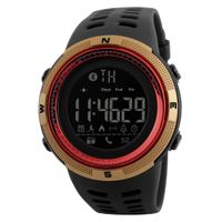 Bluetooth APP Remind Smart Watch Men Pedometer Calories Waterproof Digital Outdoor Sport Clock Men's Wristwatch Gift for Boys Friend/Father