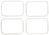 Downspout Safety Cap 2x3 4pk White
