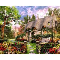 Dermanony🍒DIY Digital Oil Painting kit-Anti Stress Toys-Paint by Numbers Kits for Adults Kids, DIY Number Painting
