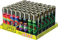 Clipper Cigarette Lighters - 48ct. Trip 1 Edtion Lighters