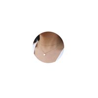 So Pretty Dainty Layered Gold Coin Choker Necklace Handmade Disc Pendant Layering Necklace Set for Women Girls