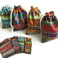 Sunny-business Fashion Colorful Jewelry Beads Pouches of Gift Packing Bags 4 PCS