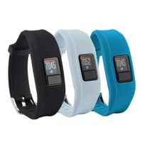 Tkasing Compatible with Garmin Vivofit 3/jr/jr 2 Bands,Adjustable Replacement Wristbands with Watch Buckle for Garmin Vivofit 3 Kids Women Men(No Tracker)
