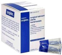 Surgilube Lubricating Jelly, 3gm Foil Packs, 144/Bx