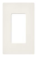 Lutron Claro 1 Gang Decorator Wallplate, SC-1-BI, Biscuit