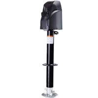 HOTSYSTEM Electric Power A-Frame Tongue Jack Height Adjustable Electric Trailer Jack 4000 lbs 12V for RV Trailer Camper
