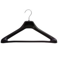 Safco Products 4248BL One Piece Hangers, (8 Each), Black