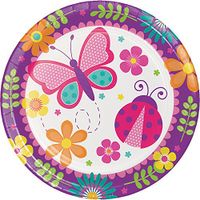 Creative Converting 331749 DINNER PLATE, 9", Multicolor