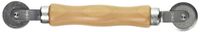 Prime-Line Products P 7505 Rolling Must Have Tool for Installing Window and Door Screens - Spline Roller with Wood Handle and Steel Wheels - Durable and Easy to Use