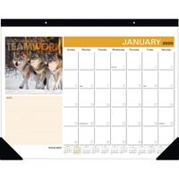 AT-A-GLANCE 2020 Desk Calendar, Desk Pad, 21-3/4" x 17", Successories Motivational (SKW800-00)