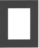 22x28 Black Picture Mats with White Core Bevel Cut for 16x20 Pictures