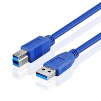 NiceTQ USB3.0 PC Transfer Data Sync SuperSpeed Cable Cord For Plugable UD-3000 USB 3.0 Universal Docking Station