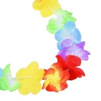 ❤Ywoow❤  36 Counts Tropical Hawaiian Luau Flower Lei Party Favors