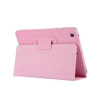 iPad Mini 3 Flip Stand Case Cover,MeiLiio Premium Folio Case Book Design Cover Lightweight Ultra Slim Stand Smart Protective Case for iPad Mini 1/Mini 2/Mini 3 Apple 7.9 inch Tablet (Pink)