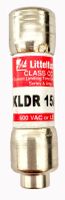 Littelfuse KLDR015.TXP Class CC Fuse, 600V, Time Delay, 15 Amp RoHS (Pack of 10)