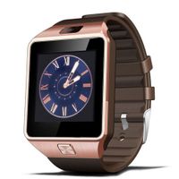 Bluetooth Smart Watch with Camera Touch Screen Smartwatch Unlocked Watch Cell Phone with Sim Card Slot Smart Wrist Watch Fitness Tracker for Android Phones (Rose-Gold)