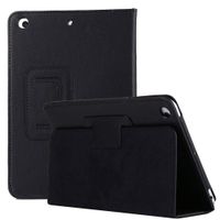 TechCode 10.5 inch iPad Pro Book Case, Premium Folio Case Book Design Cover Multi-Angle Viewing Lightweight Ultra Slim Stand Smart Protective Case for iPad Pro 10.5 inch 2017,Black